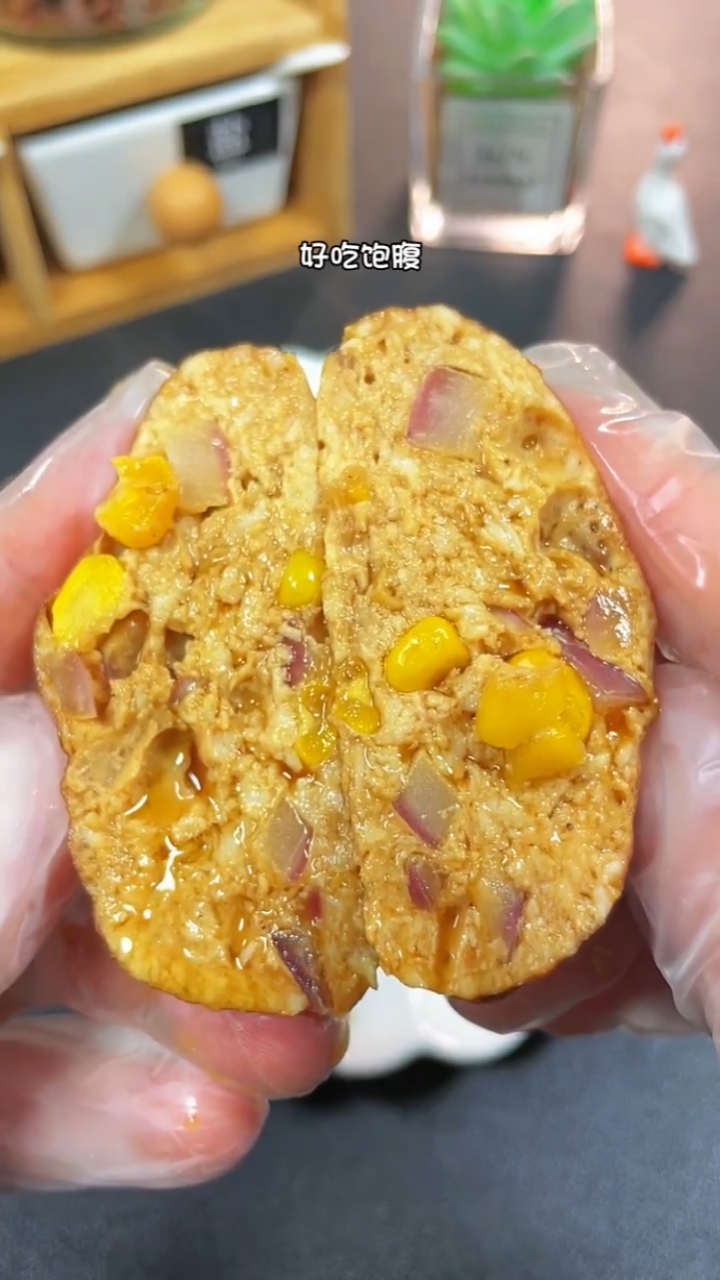 鸡肉饼,好吃不长肉
