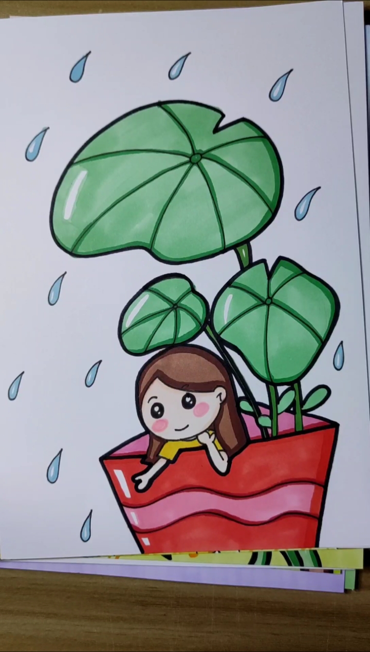 #儿童创意画#我喜欢第十张,你喜欢哪一张?