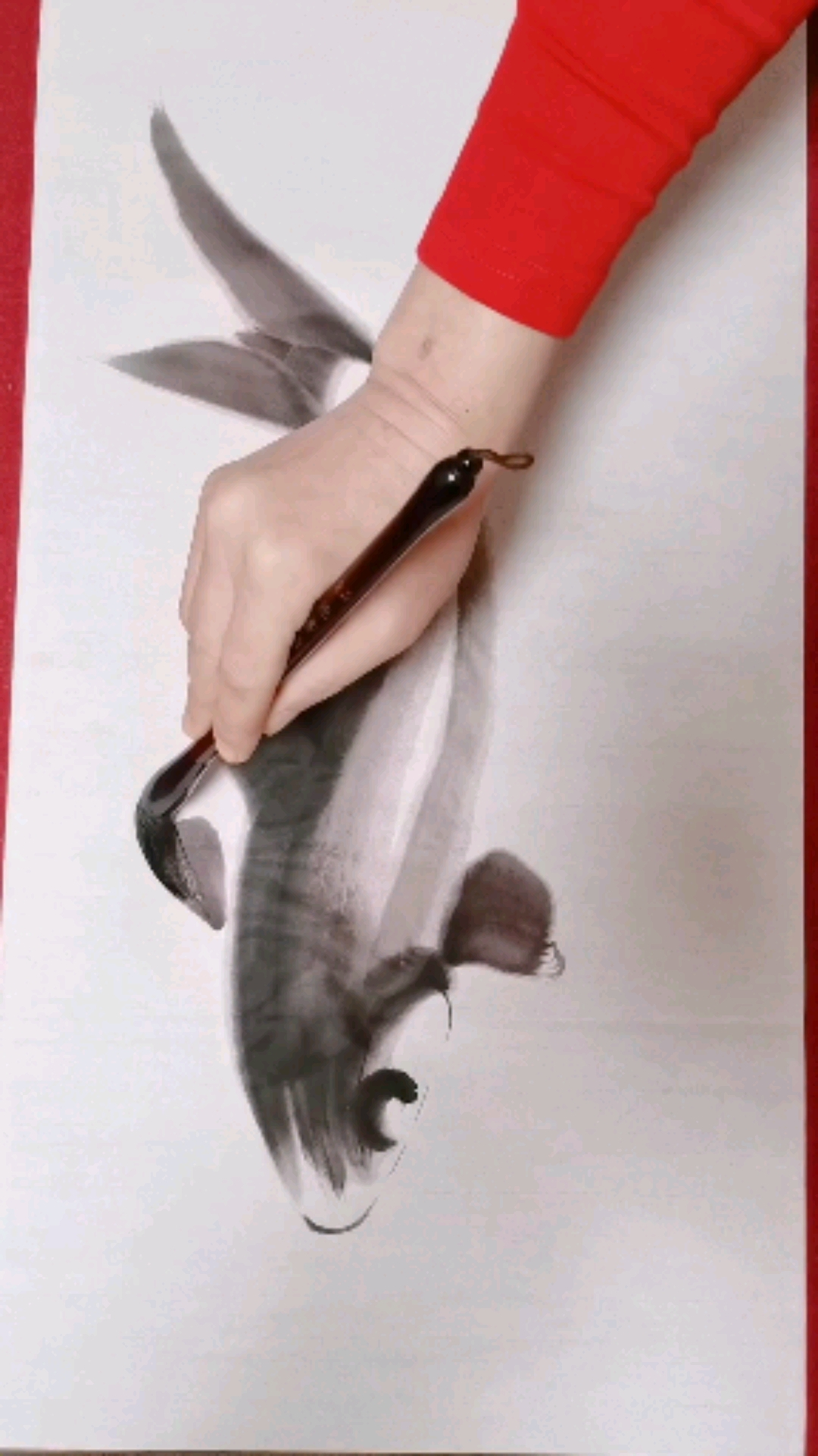 #寻找最牛手艺人#鲤鱼画法