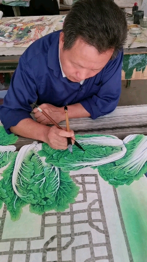 画一幅白菜取名百财聚来可以吗?