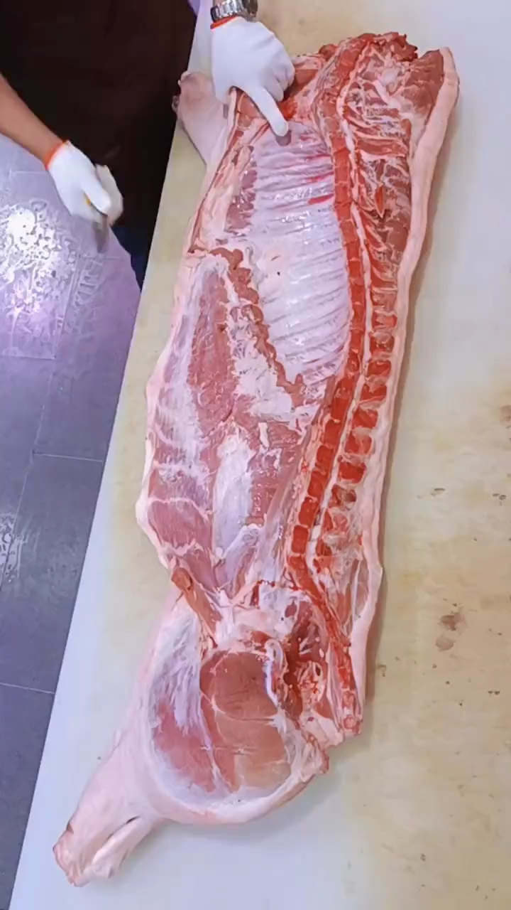 #刀功#分解猪肉的详细讲解和分解过程