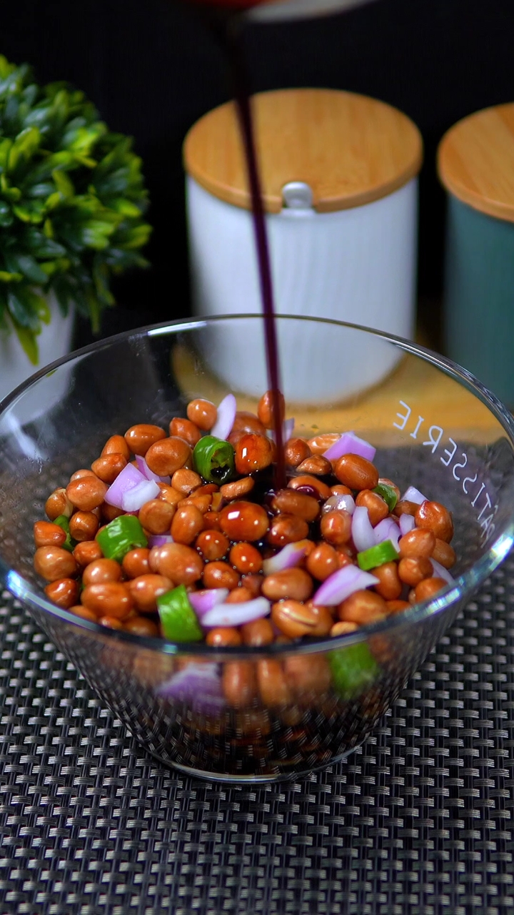 #自制美食#老醋花生的正宗做法
