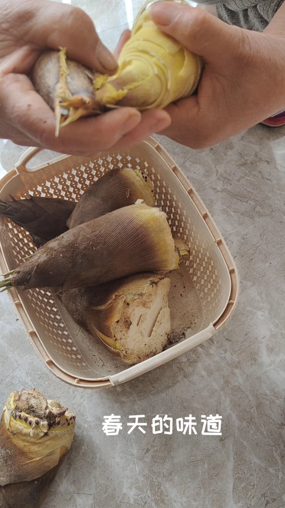 #美食教程#鲜笋炖腊肉-春天的味道。