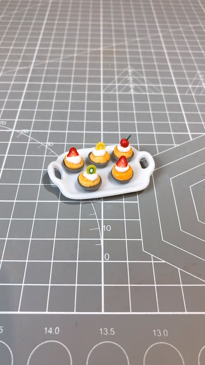 #超轻粘土#粘土纸杯蛋糕来了