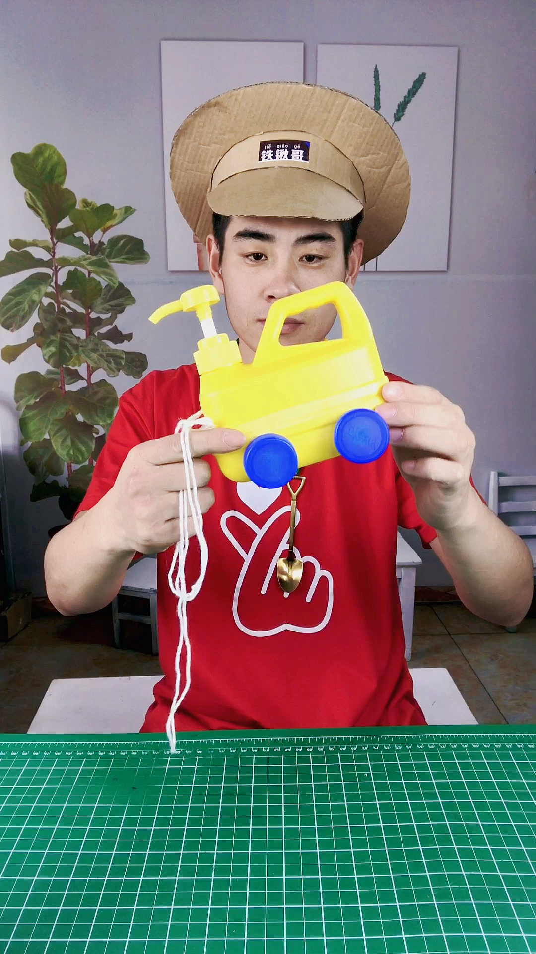 #手工制作#炫酷小黄鸭