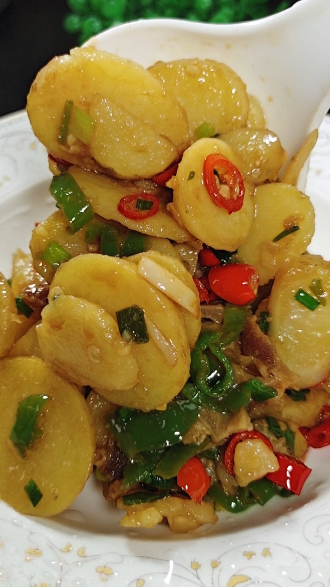 #香辣土豆片#小炒土豆片做法教程!进来学会