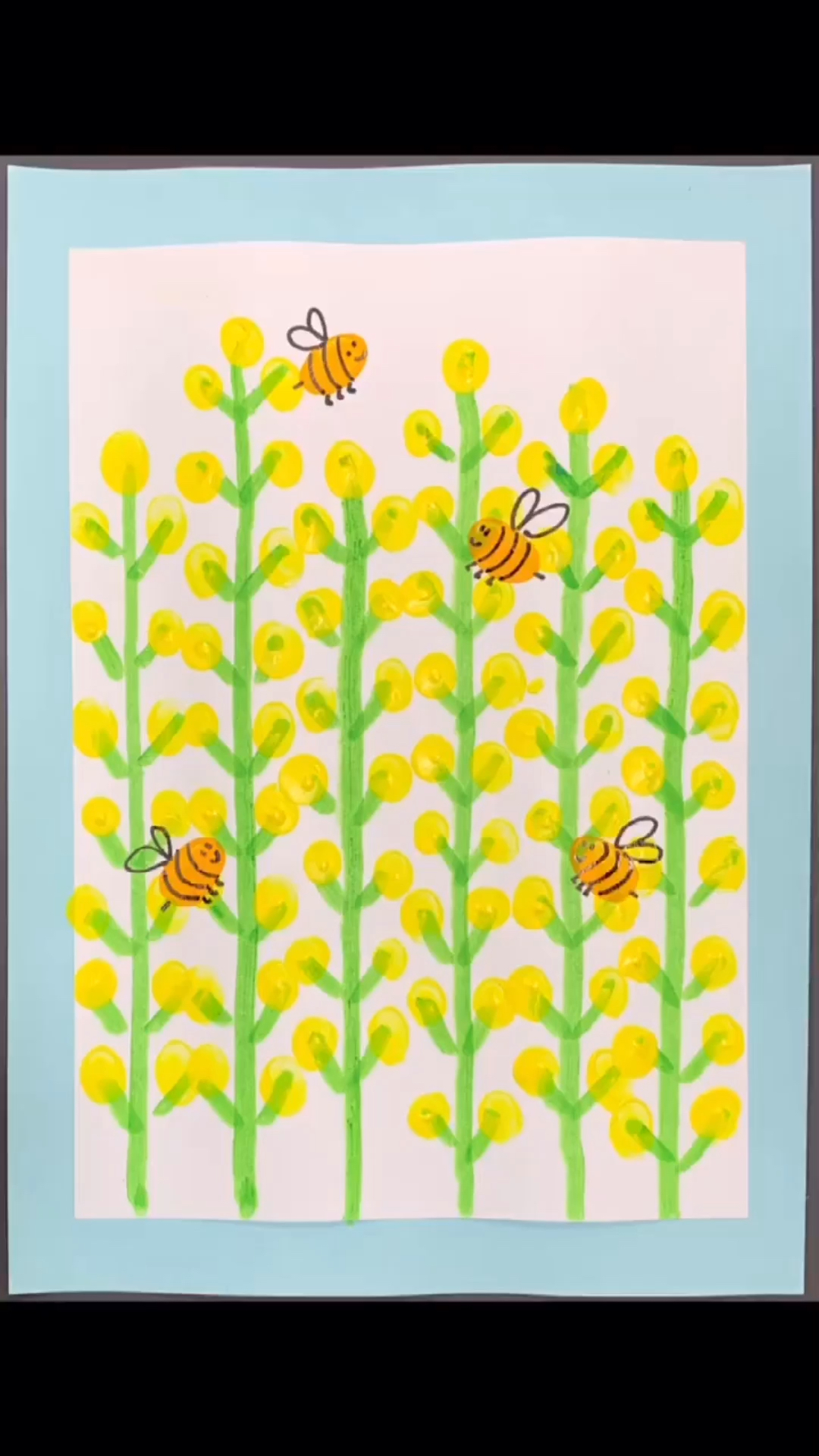 #创意手工DIY#春天来了,到处都是油菜花的美景,在家里也能看到漂亮油菜花,我们一起制作吧