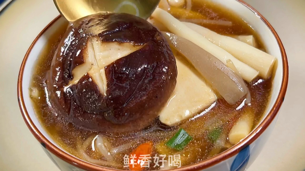 #减脂餐#素佛跳墙特别鲜香好喝,给鸡汤都不跟你换