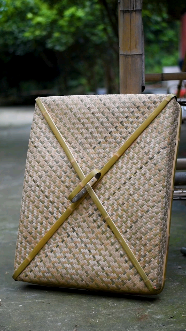 #非遗文化纯手工制作#自己动手做个竹编菜罩