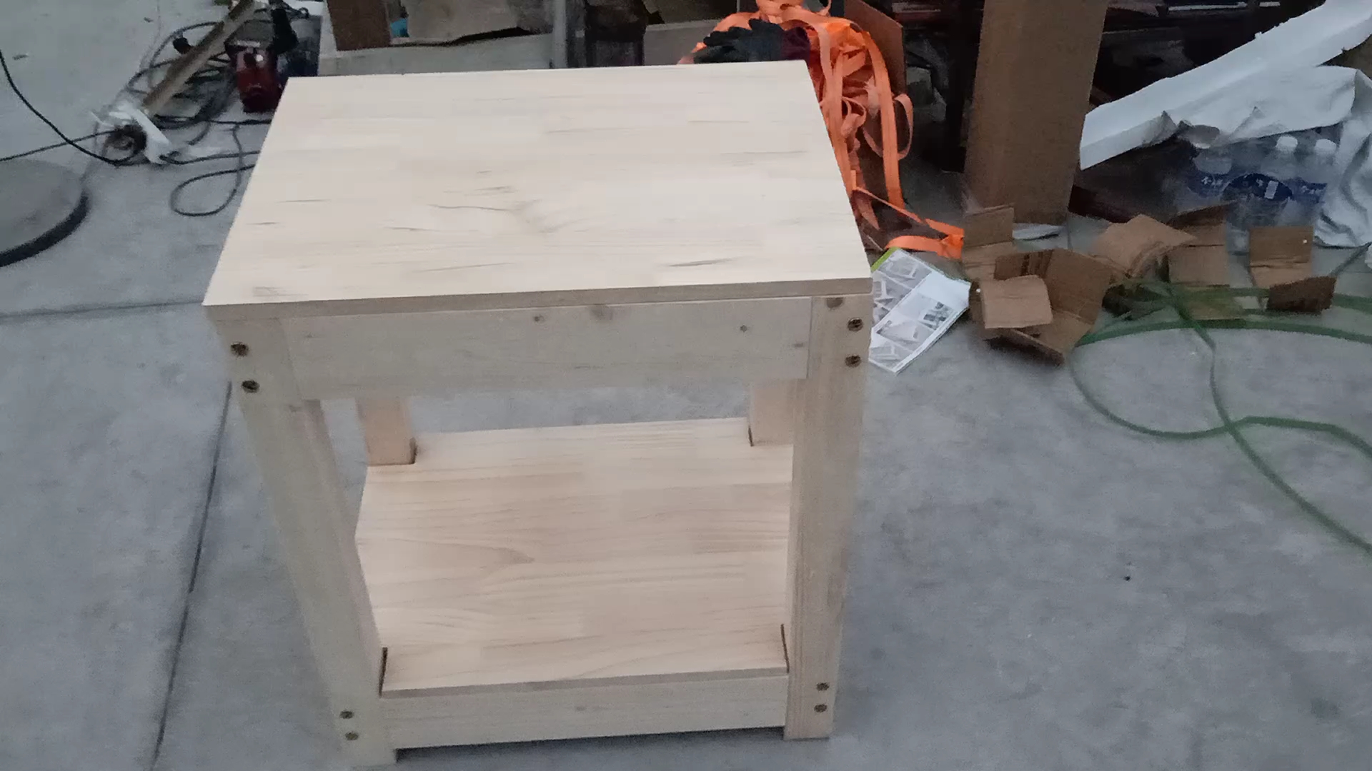 #鱼缸#实木鱼缸柜子,大料+整块实木板材