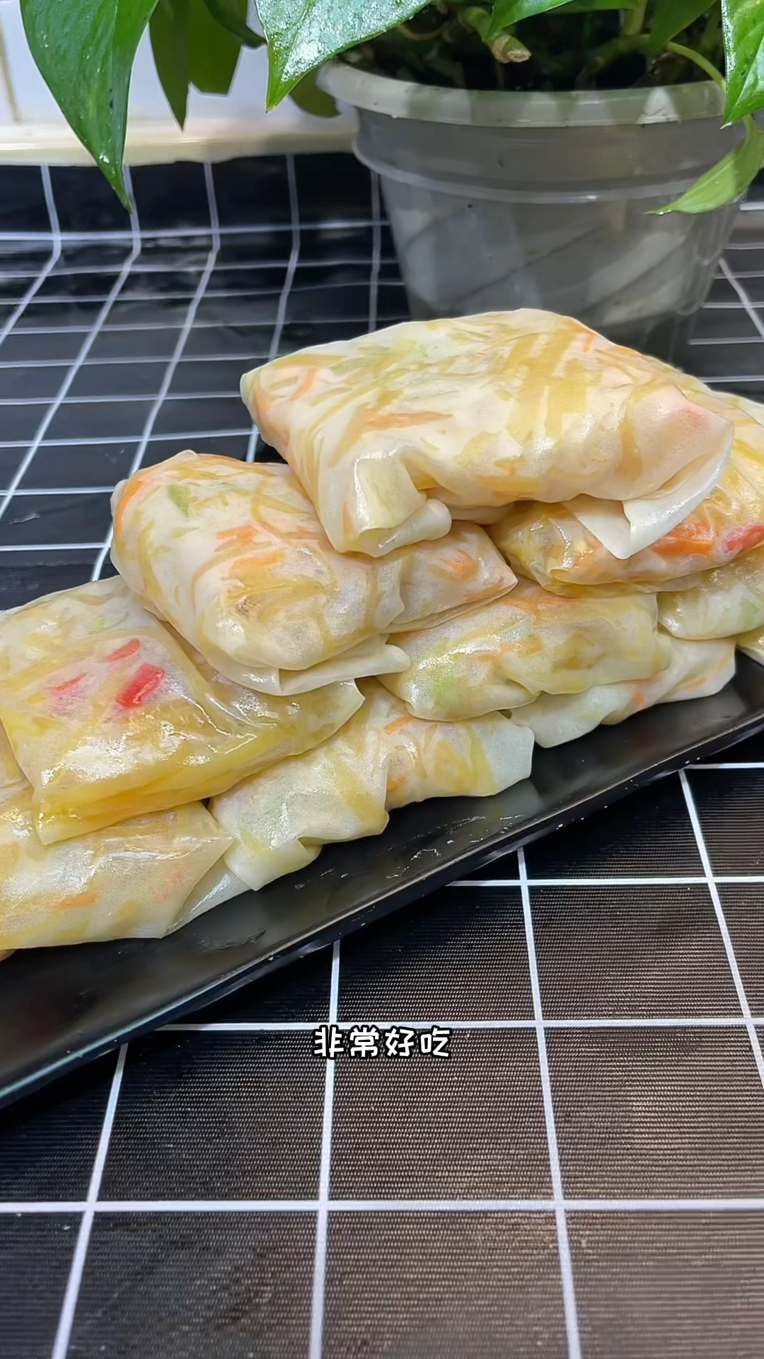 #自制美食#家庭版三丝卷饼，感谢朋友们的支持！