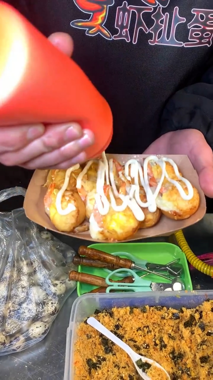 #美食#地方美食,虾扯蛋