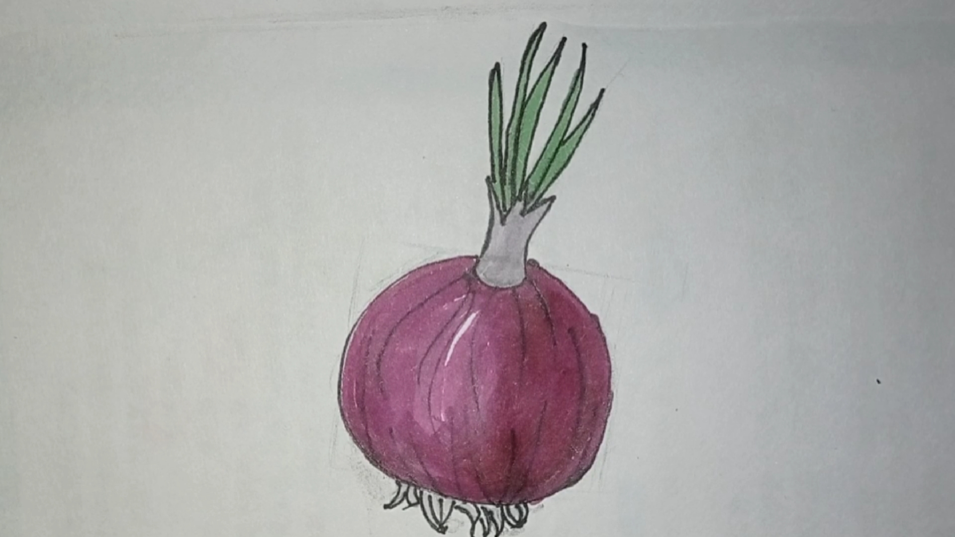 #绘画#简笔画蔬菜黄瓜,清脆可口,色鲜味香!