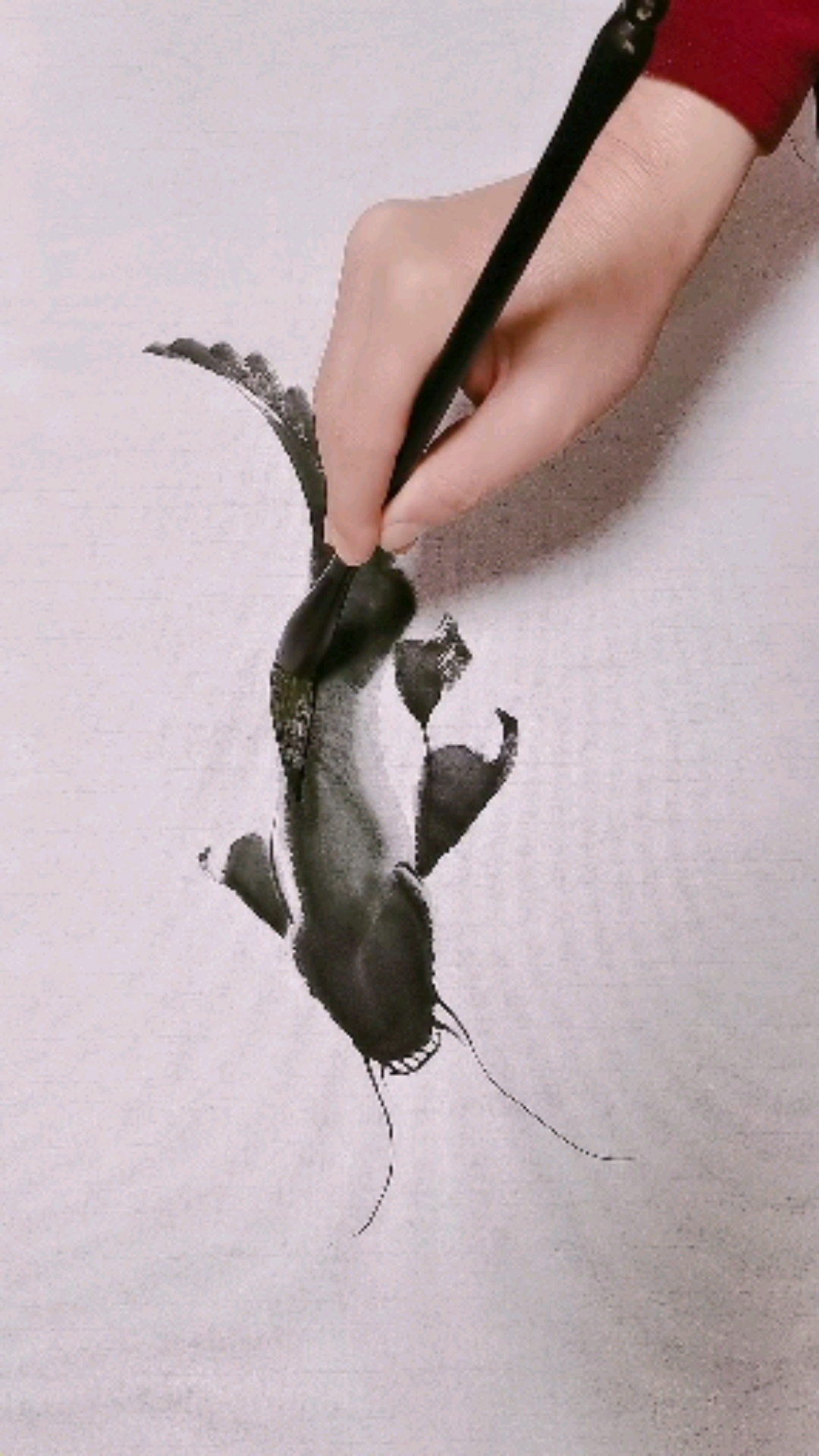 #我要上热门#教你画鲶鱼