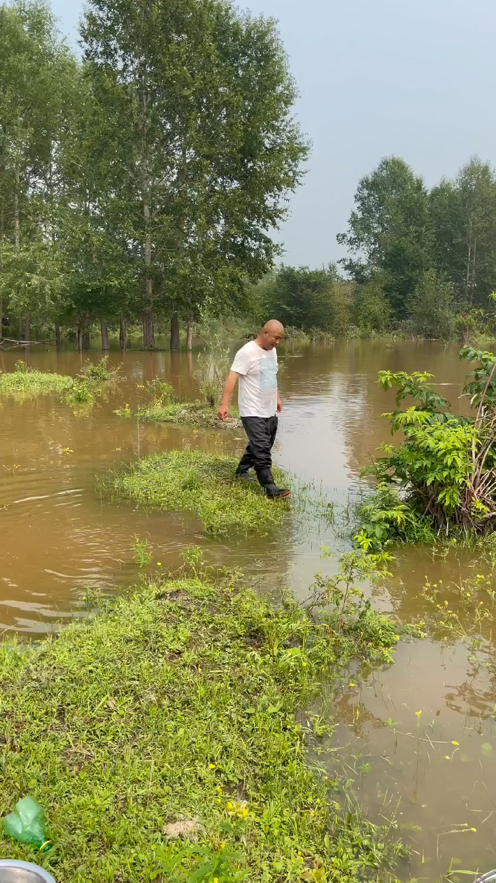 今天捉鱼的目标是把鱼筐装满了。