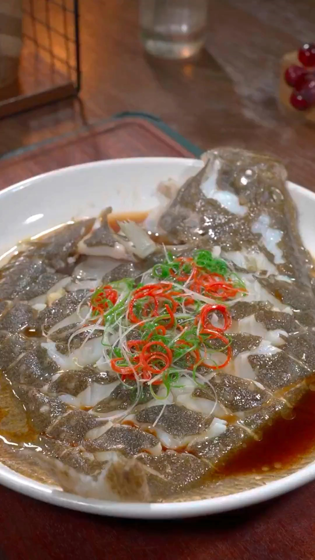 #美食#清蒸多宝鱼的做法