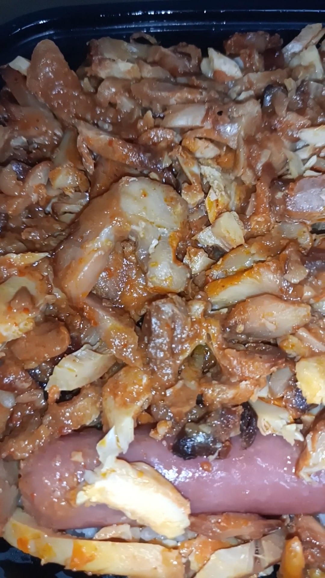 #记录生活#今日的午餐-韩式辣酱烤肉饭