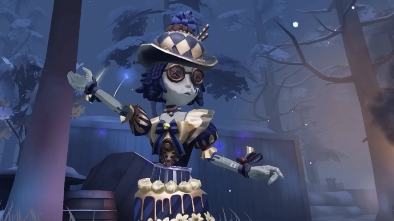 #第五人格#盲女暗金蛋糕素材原画质神仙视角超清画质，旋转视角素材，非粉禁用，禁二转！！！