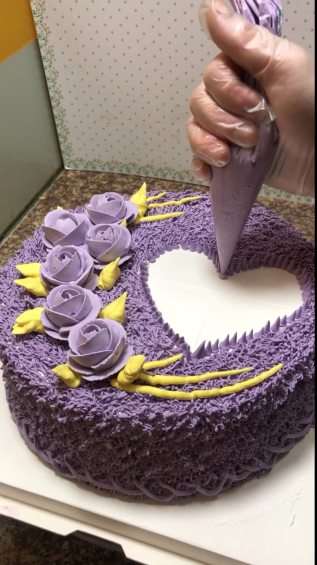 #生日蛋糕#爱心蛋糕制作