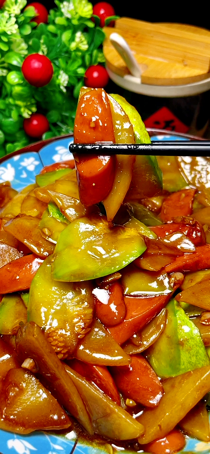 角瓜这样炒好吃