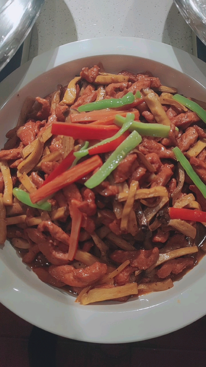 杏鲍菇炒牛柳