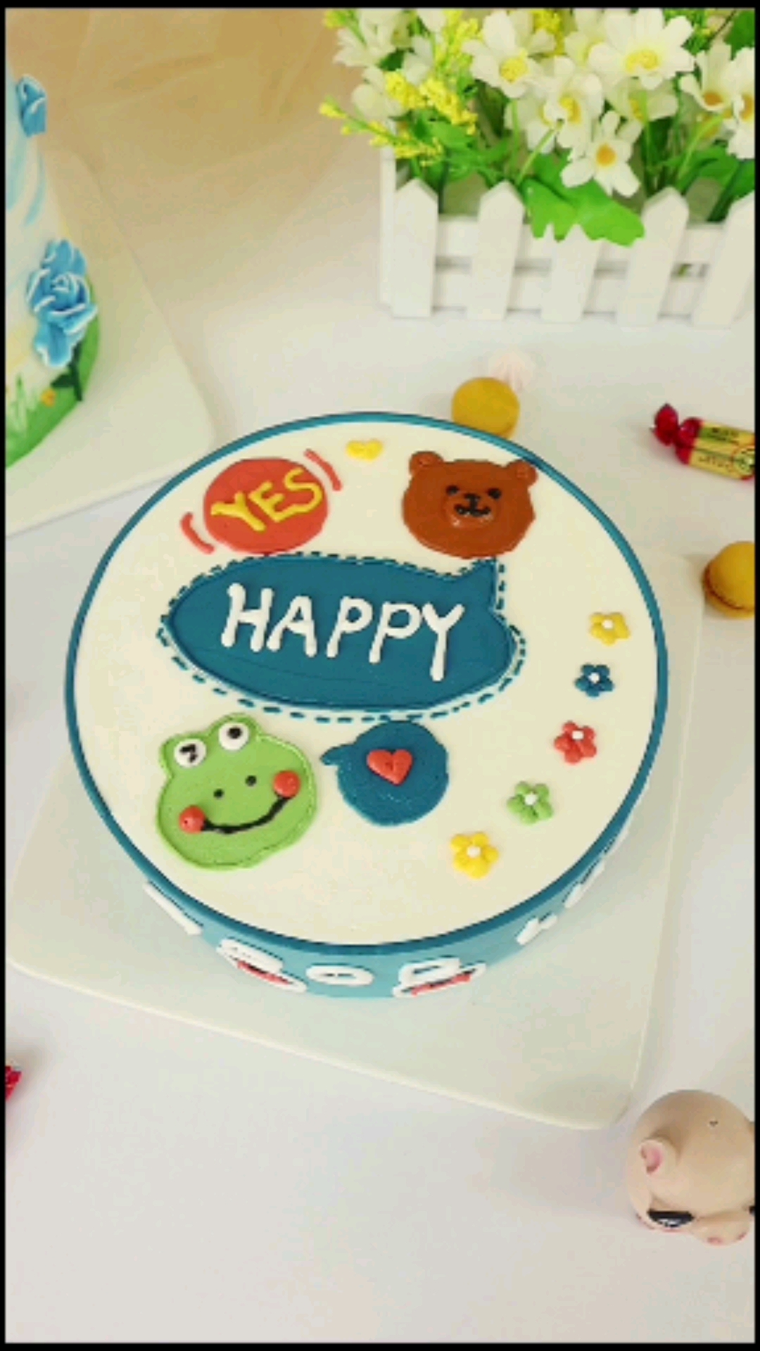 #异乡的春节#创意手绘蛋糕