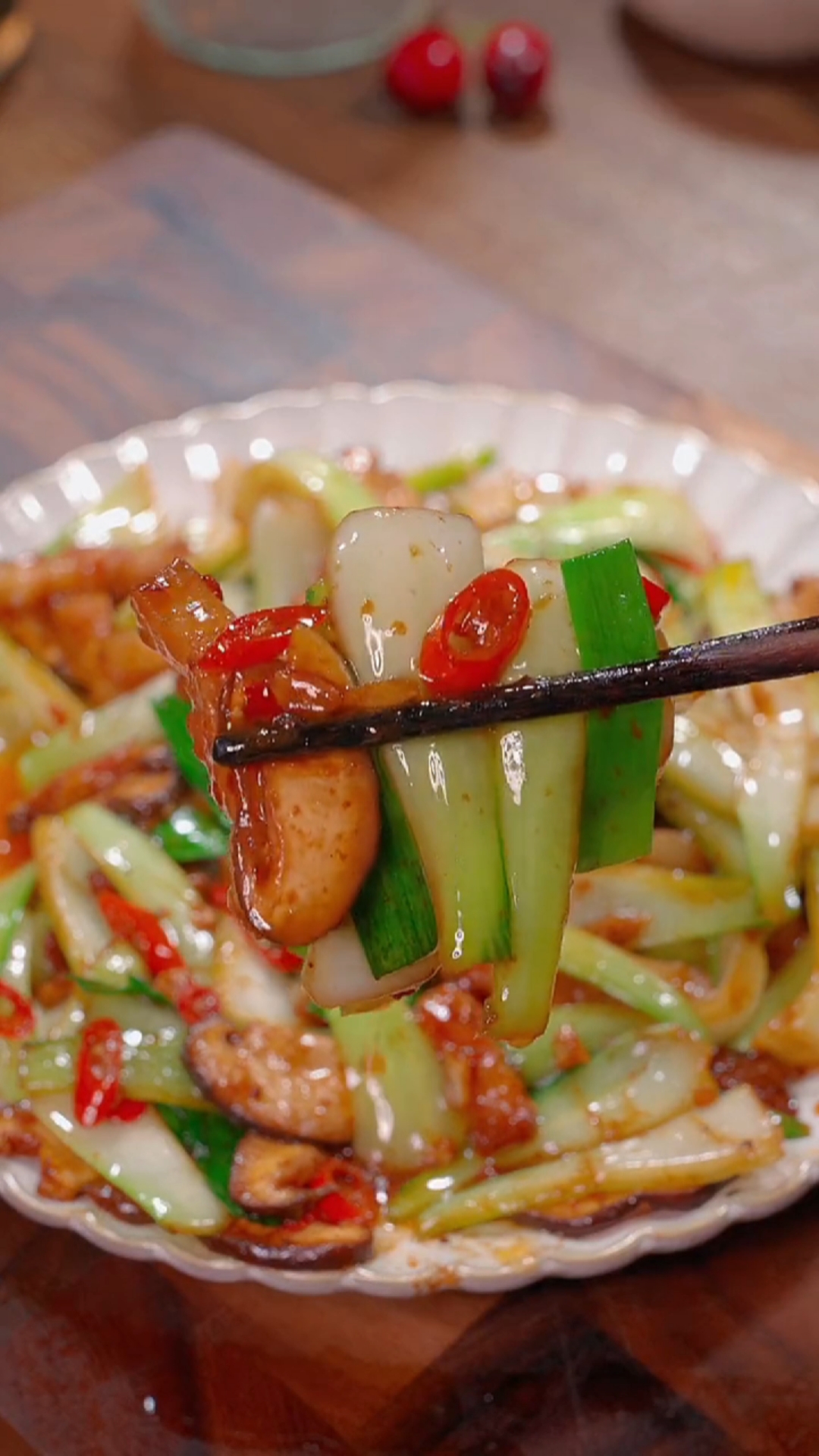 #美食#香菇炒青菜,好吃又下饭