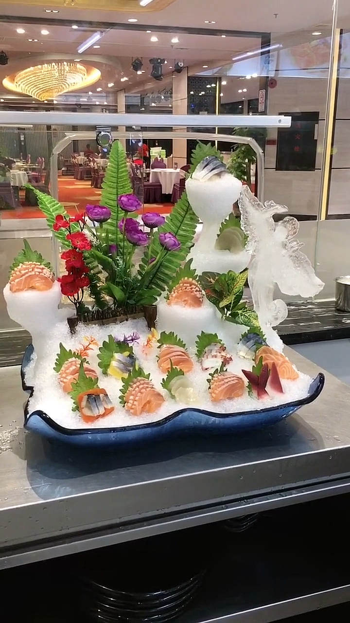 #刺身教学#环球刺身拼盘,这造型大家还喜欢吗?