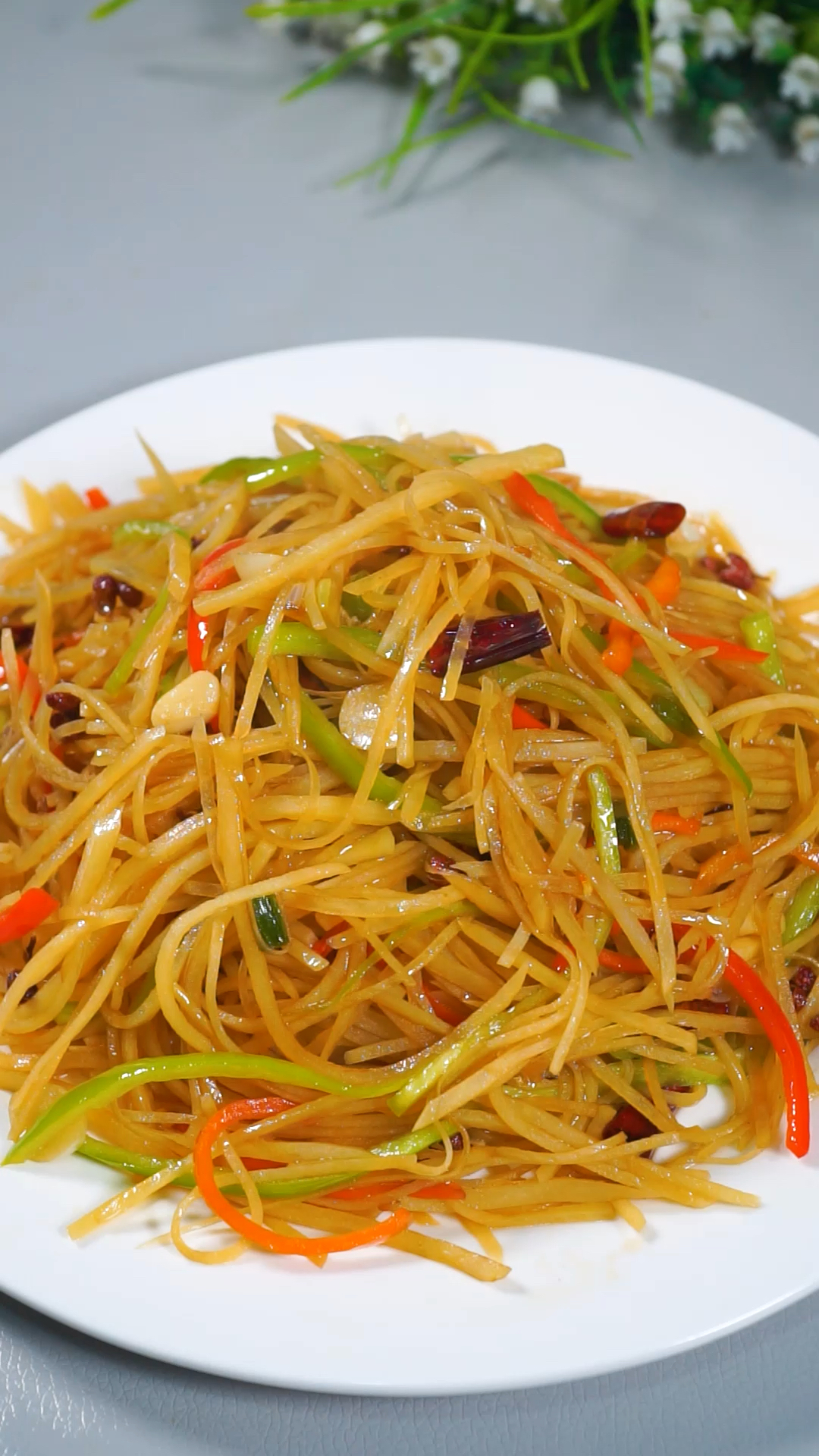 酸辣土豆丝家常做法