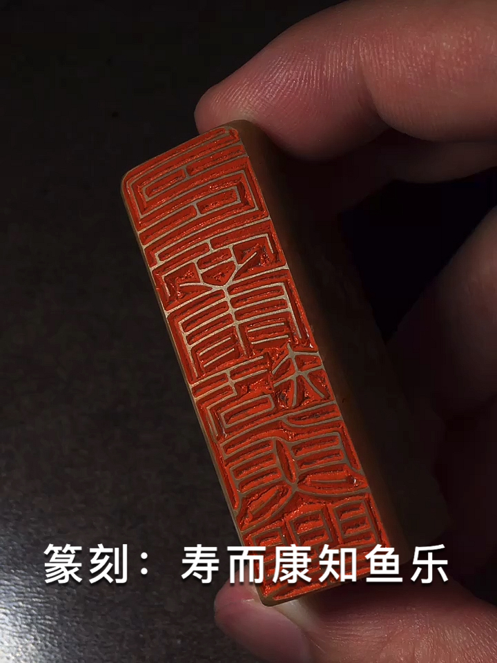 #篆刻#寿而康知鱼乐