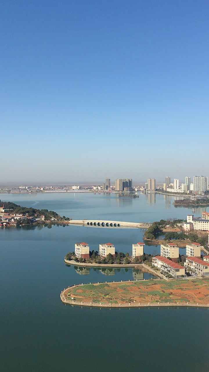 2021.1.8嘉鱼和润金银湾楼拍风景