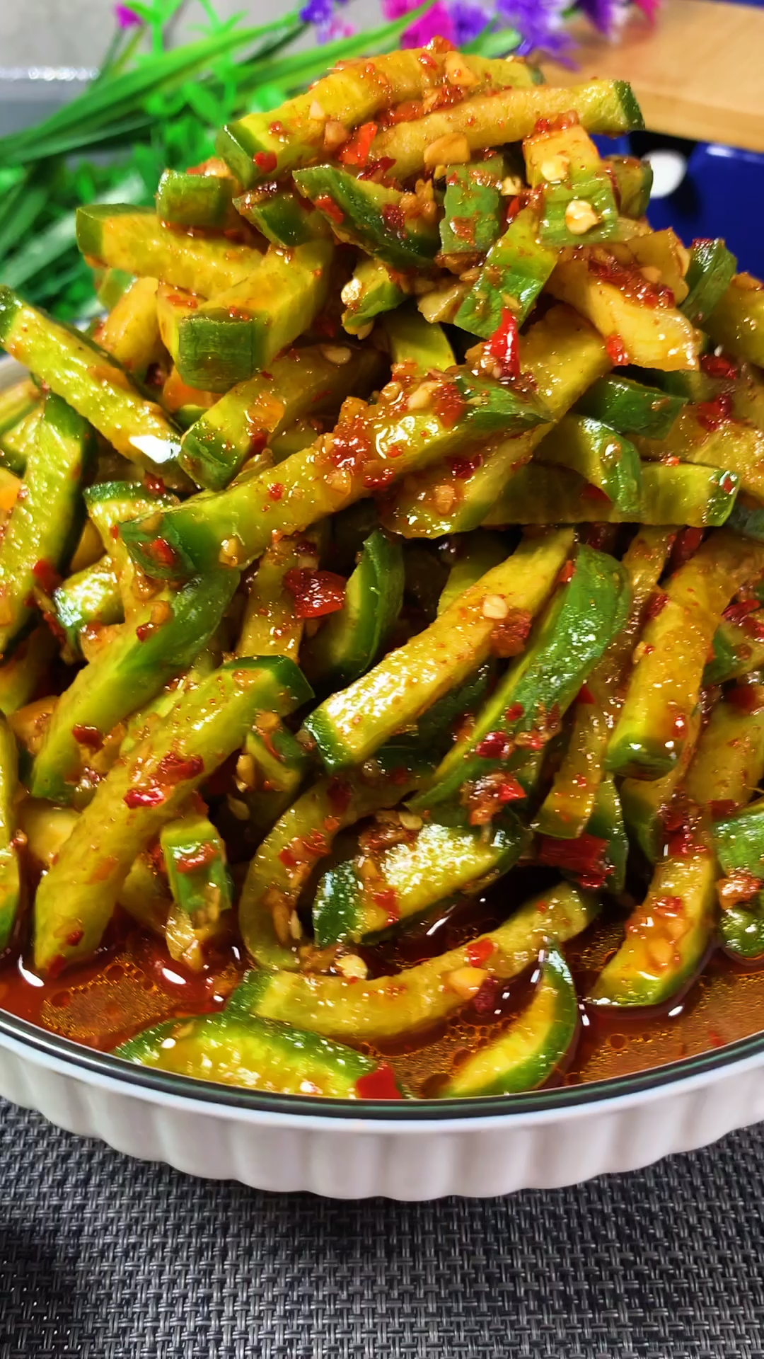 #自制美食#早餐喝粥的咸菜做法