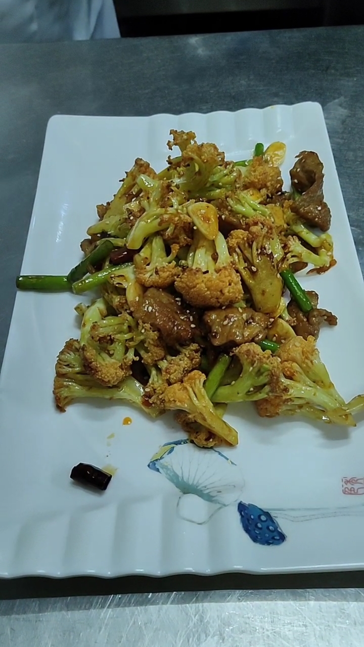 干煸有机菜花