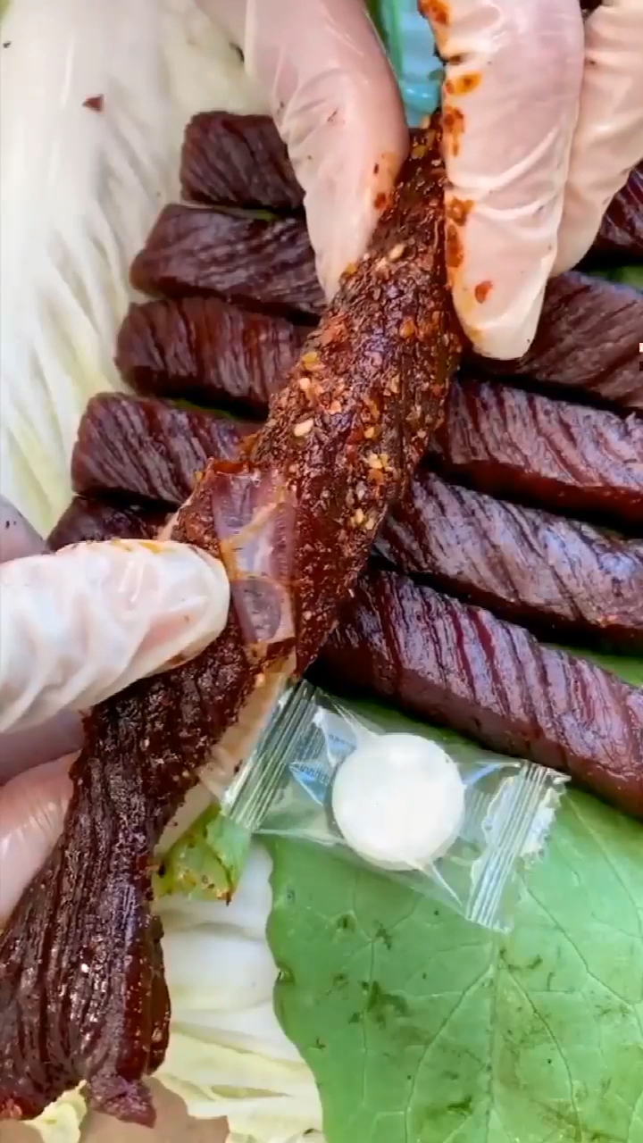 #优秀如我#内蒙古风干牛肉干