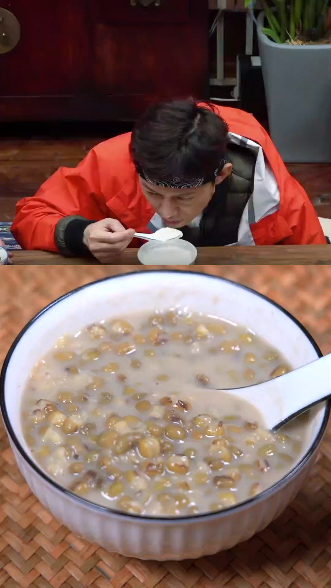#在家做个拿手菜#你做的绿豆沙为什么不绿呢?学会这几步颜色翠绿还起沙空调都省了