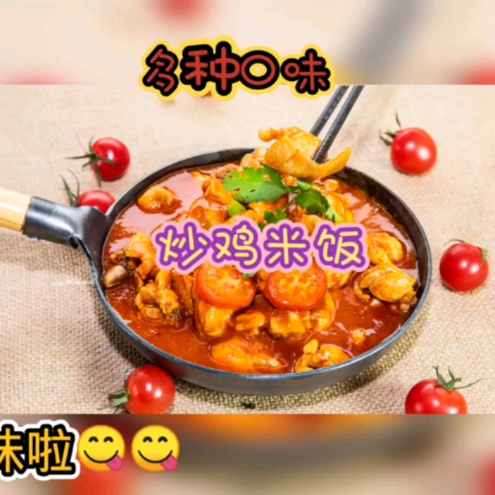 文涛醉★炒鸡米饭解决品类单一推出多种口味品类多样化操作简单创业首选