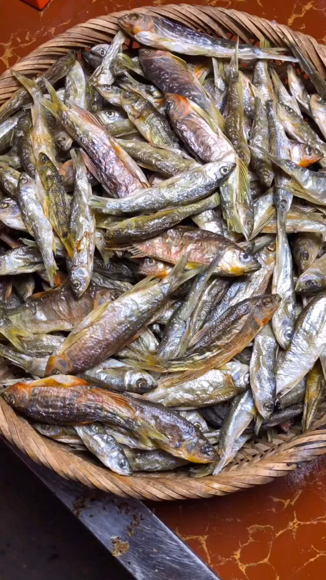 原生态清水鱼不放油不放盐去烘干的鱼干你吃过吗?