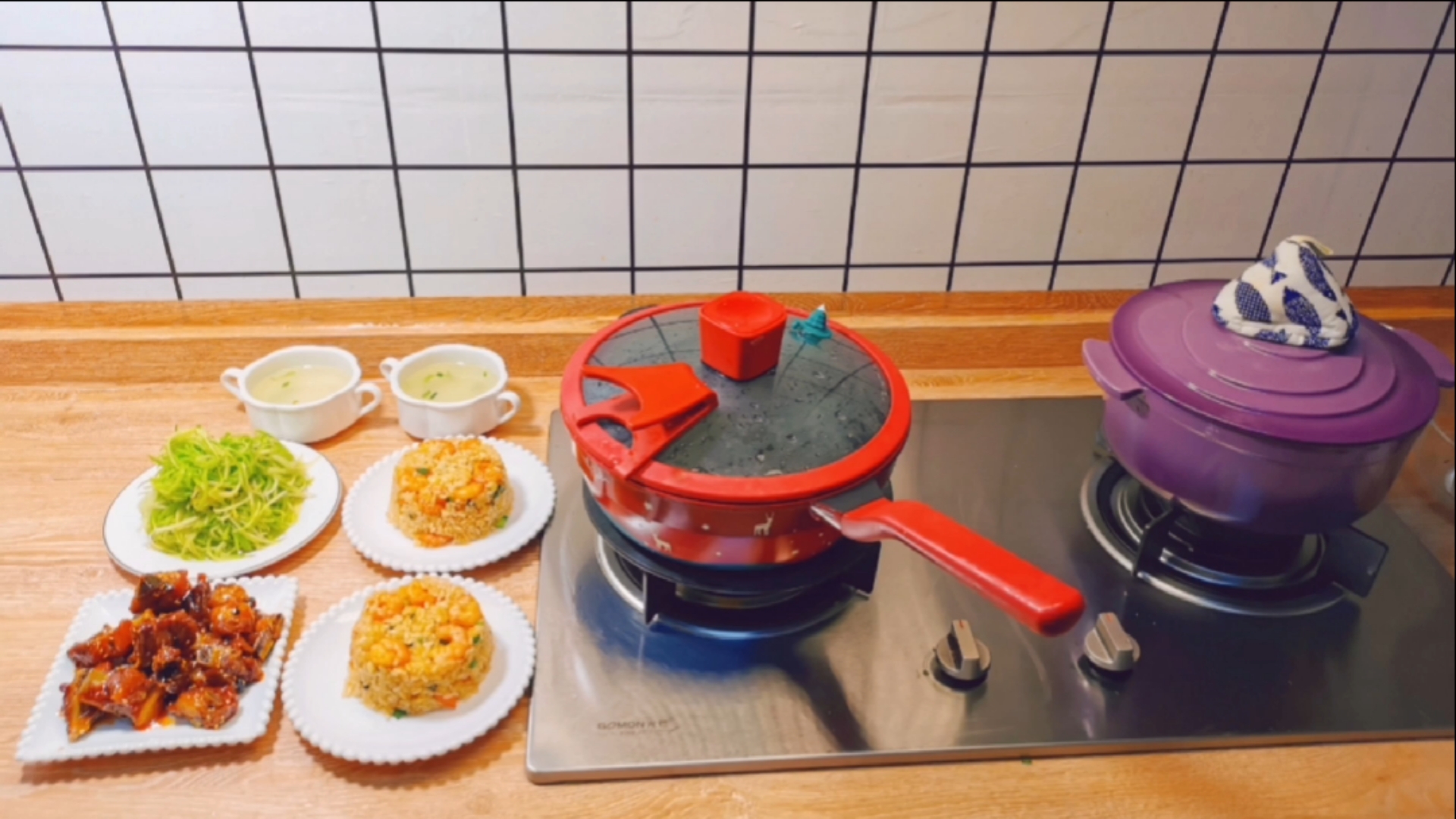 #美食#美好的周末,从这一份元气满满的早餐开始|虾油炒饭