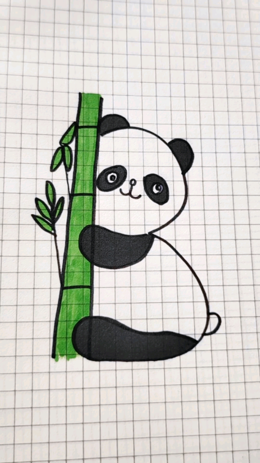 熊猫简笔画