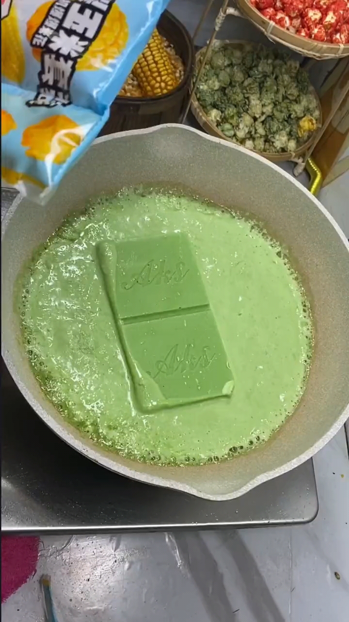 巧克力爆米花