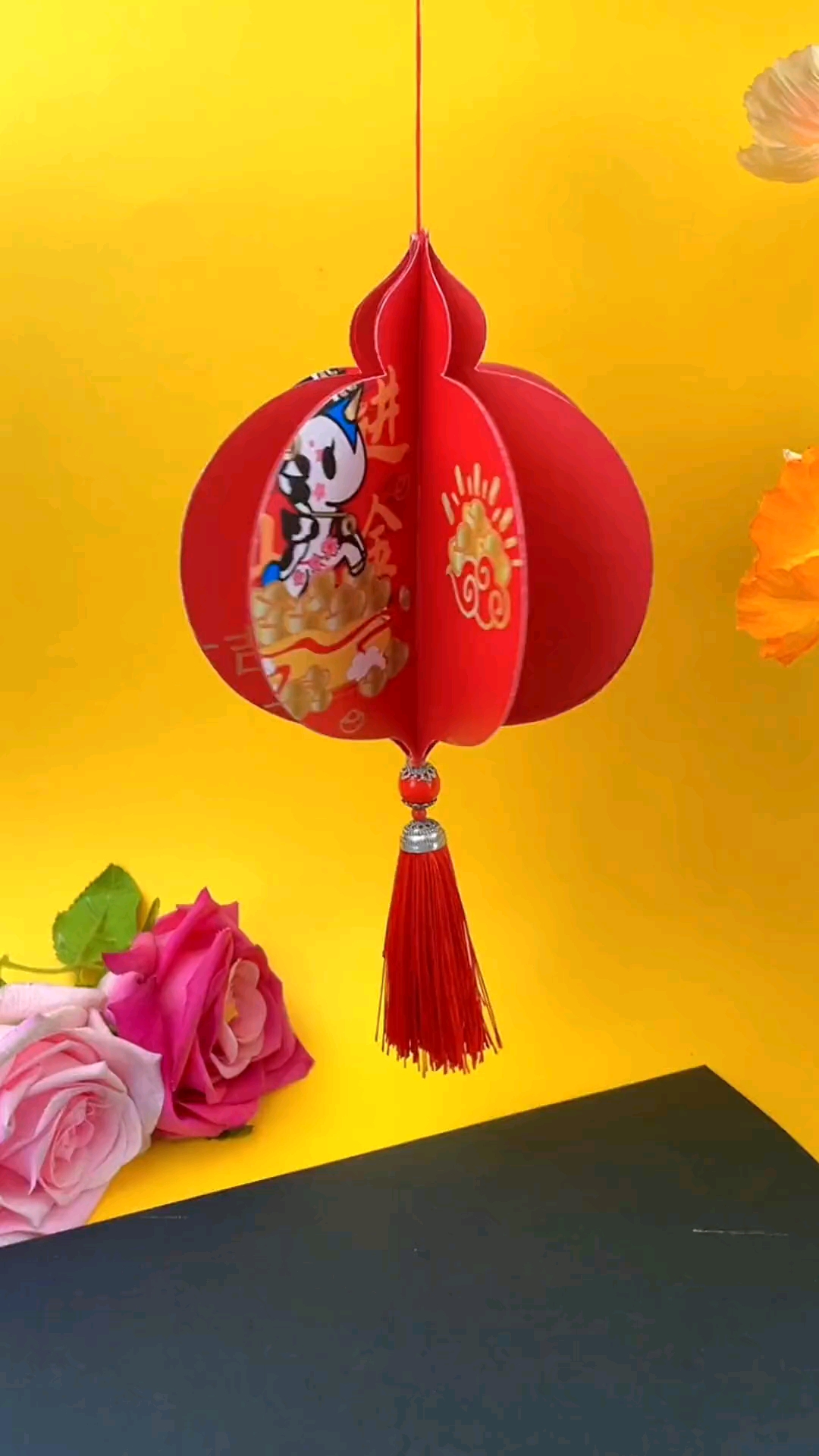 用红包做新年灯笼#新年手工#手工灯笼#元宵节灯笼#幼儿园手工#亲子手工