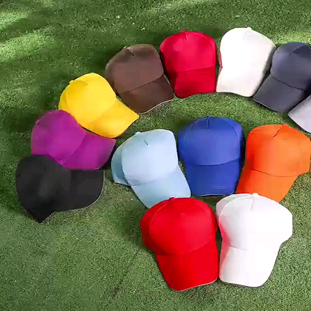 #工作帽子#帽子定制LOGO印字刺绣鸭舌棒球帽DIY定做广告男女工作帽订做