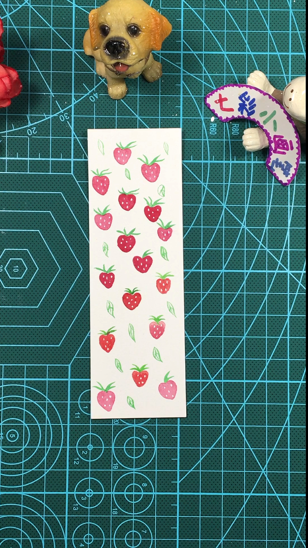 #简笔画#教你们画一个简单的小书签