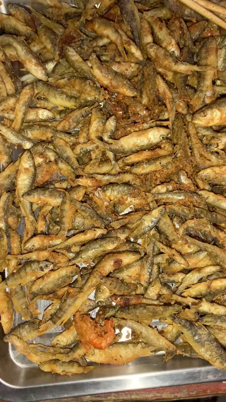 今晚自己做的油炸石斑鱼和马口鱼,闻起来特别香,吃起来外酥里嫩这种做法你喜欢吃?