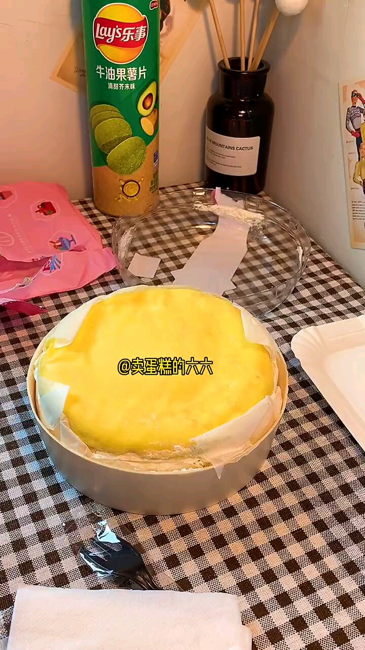 #焙尔妈妈千层蛋糕#来签收我们的榴莲千层啦