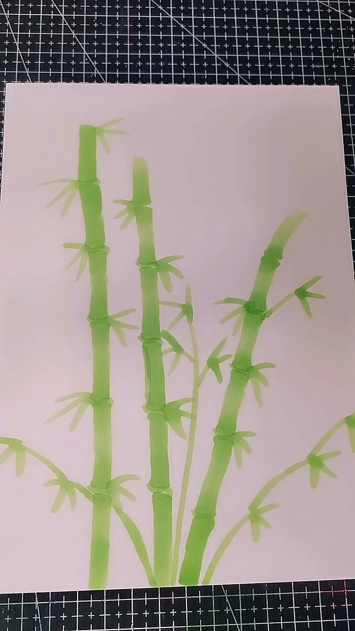 #画画原来如此简单#学画竹子简笔画