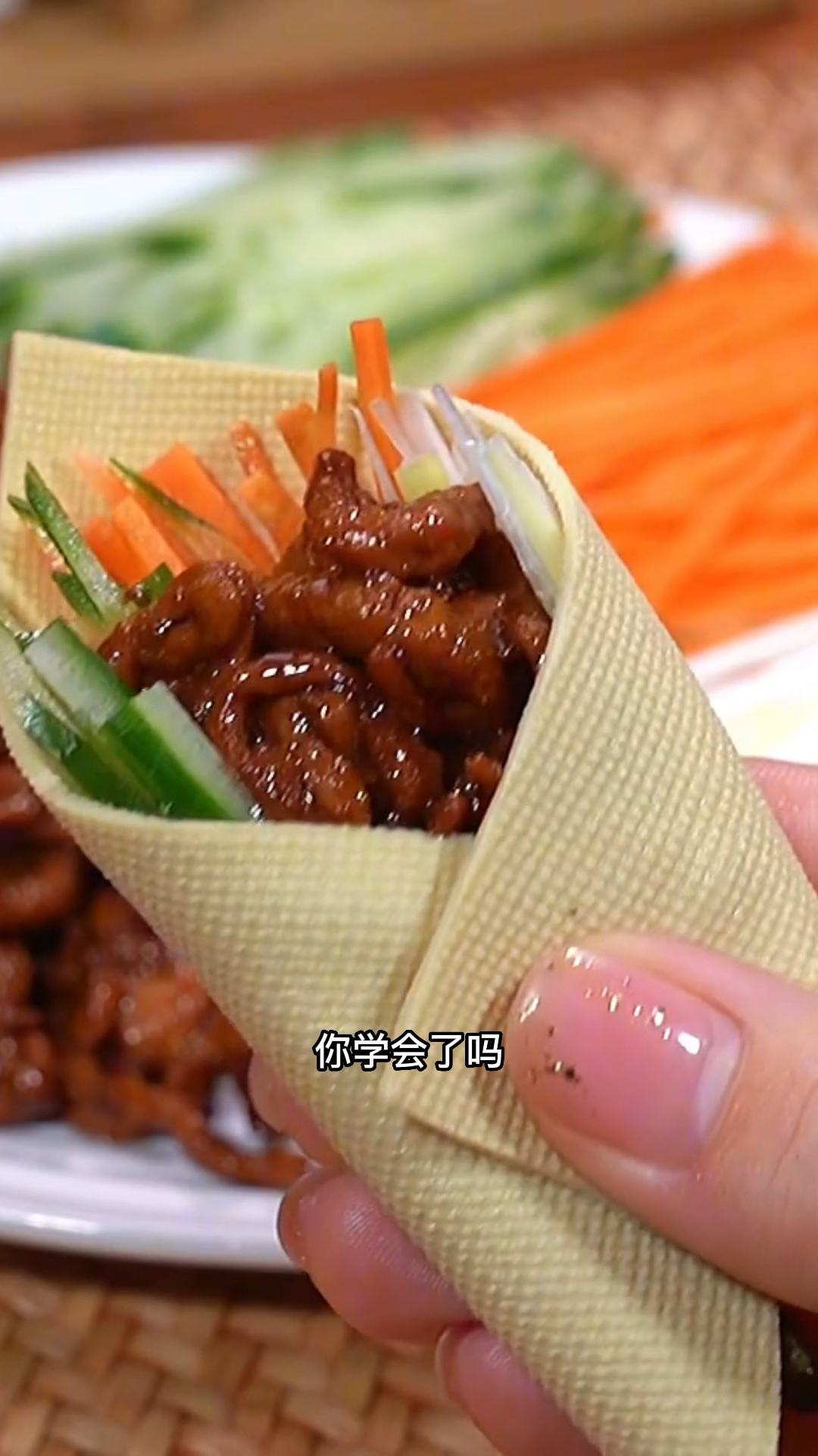 #京酱肉丝#里脊肉这样做,卷饼吃,拌饭吃,拌面吃,简单又好吃!