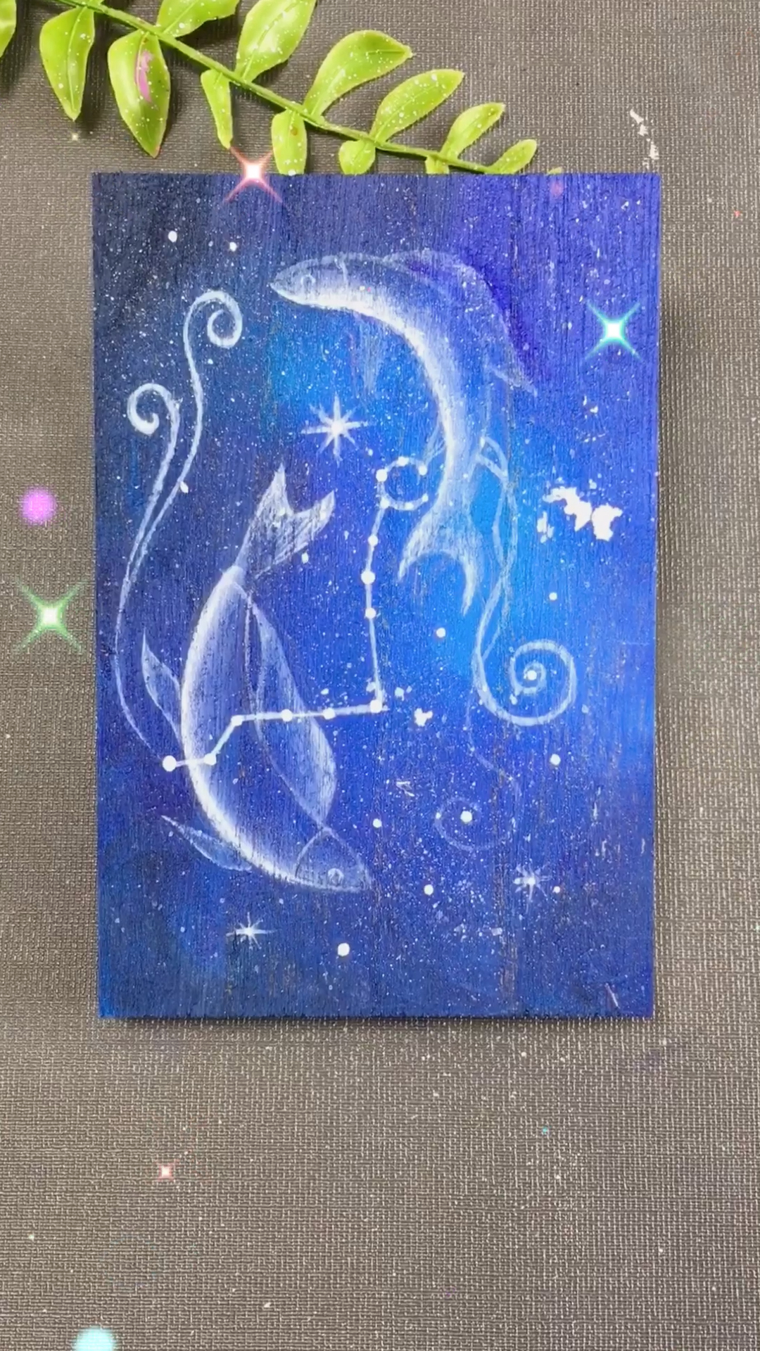 #十二星座#今天画双鱼座，双鱼座的宝宝在吗？
