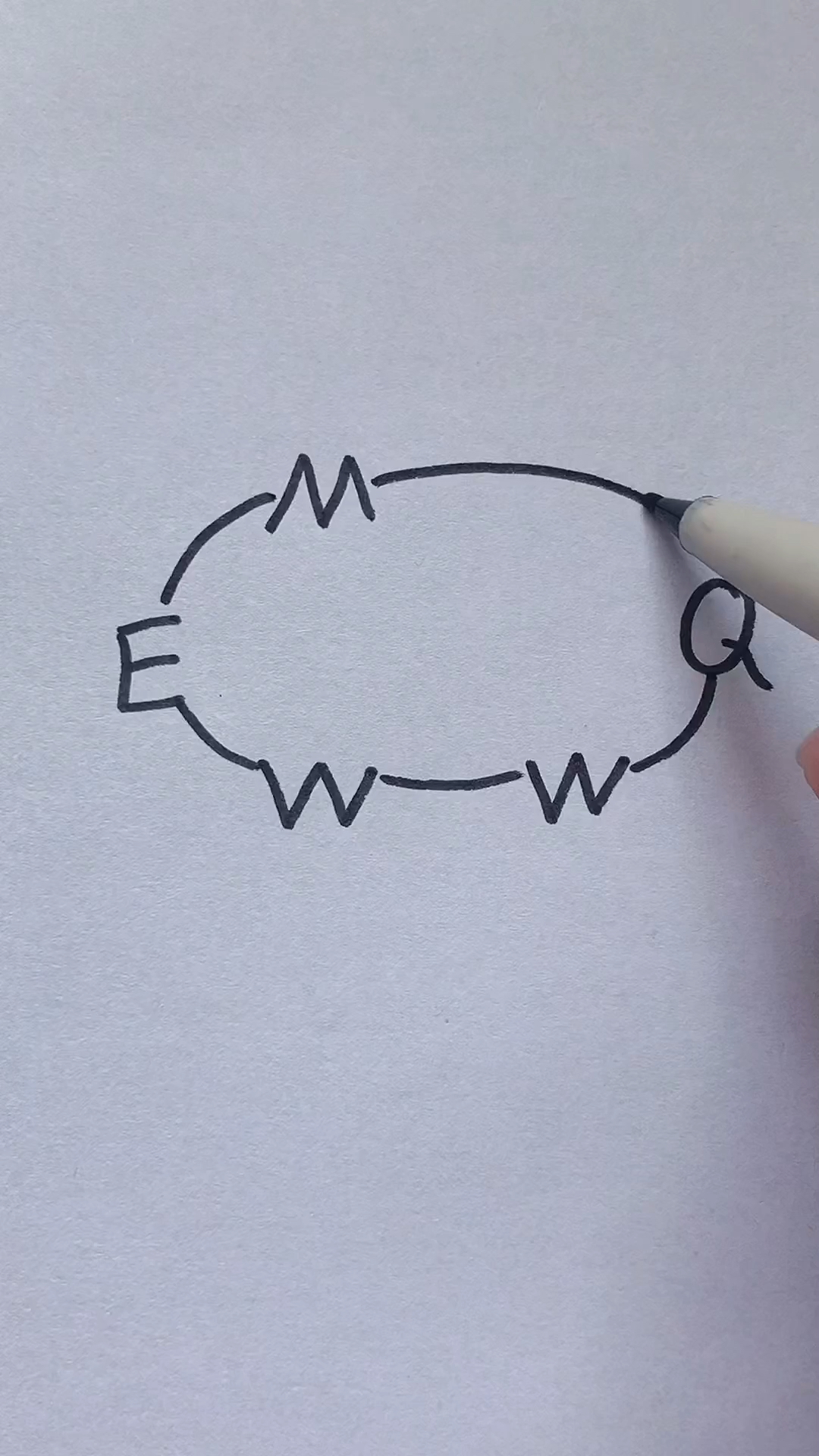 #简笔画#老爹画的小猪
