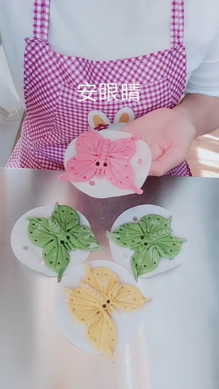 #花样馒头#蝴蝶馒头手法
